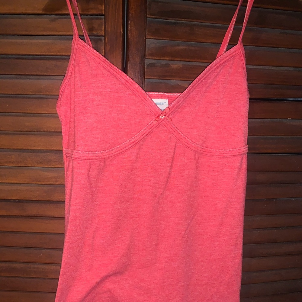 Pink American eagle tank top